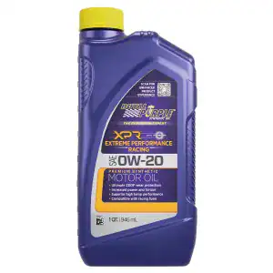 Royal Purple 06008 XPR  Extreme Performance Racing Motor Oil SAE 0W-20 Quarts