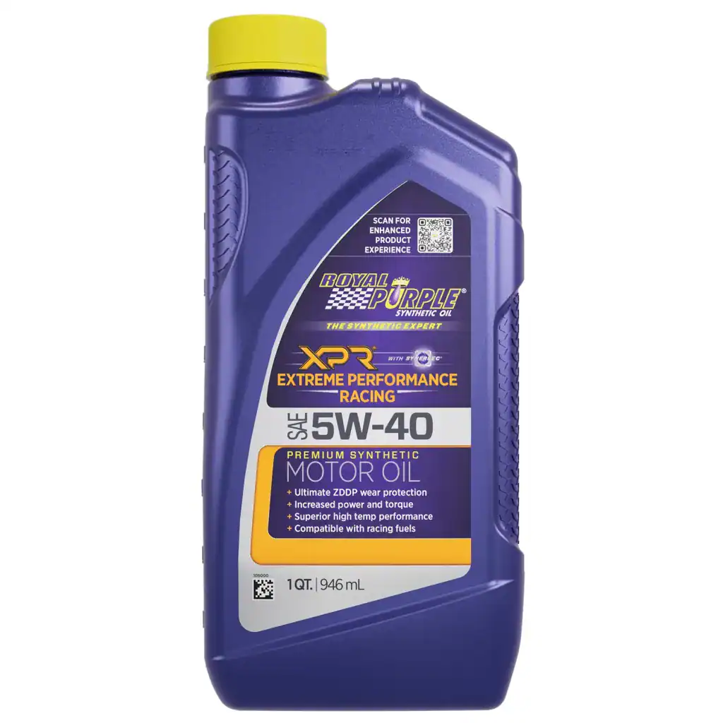Royal Purple 06042 XPR  Extreme Performance Racing Motor Oil SAE 5W-40 Quarts