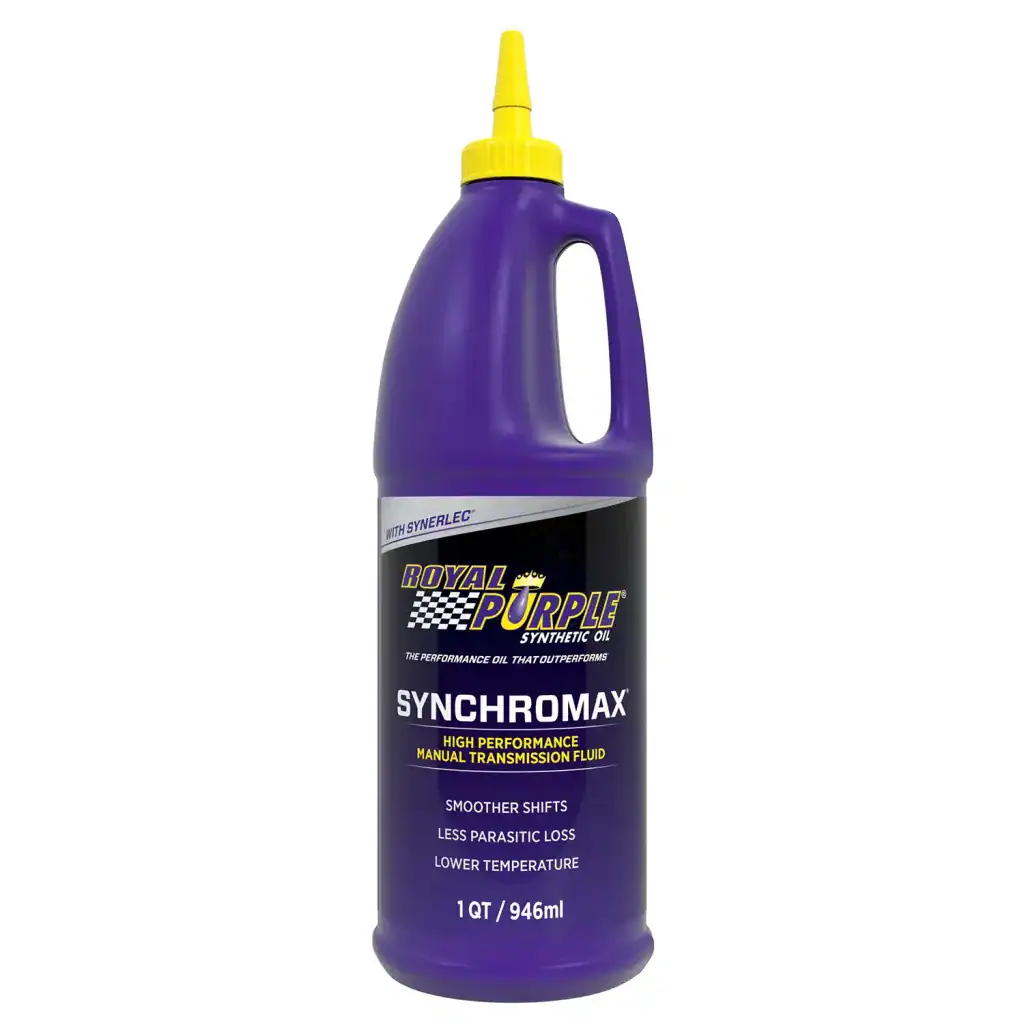 Royal Purple 06512 Synchromax Synthetic Manual Transmission Fluid Quarts