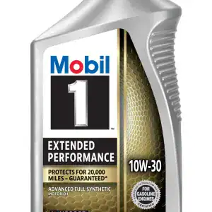 Mobil 1 Extended Performance 10W-30 Motor Oil Quart Bottle