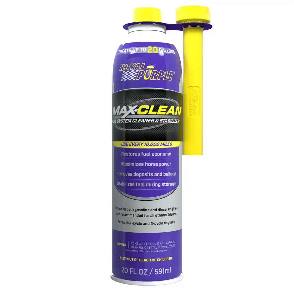 Royal Purple 11722 Max Clean Fuel System Cleaner and Stabilizer - 20 oz. (Case of 6)