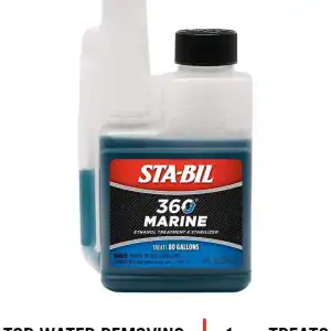 STA-BIL 22239 360 Marine Ethanol Treatment and Fuel Stabilizer 8oz Bottles (12 Pack)