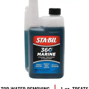 STA-BIL 22240 360 Marine Ethanol Treatment and Fuel Stabilizer 32oz Bottles (6 Pack)