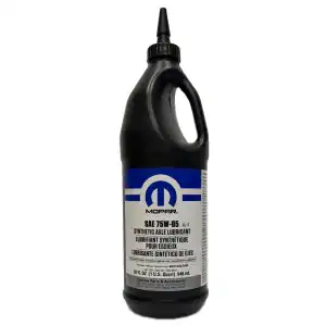 Mopar 68210057-AB SAE 75W-85 Synthetic Axle Lubricant Gear Lube – 1 Quart