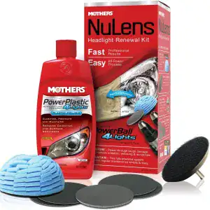 Mothers 07251 NuLens Headlight Renewal Kit 8 fl. oz.