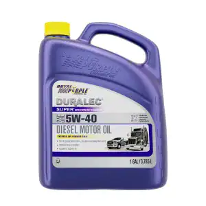Royal Purple 83540 Duralec Super Diesel Motor Oil 5W-40