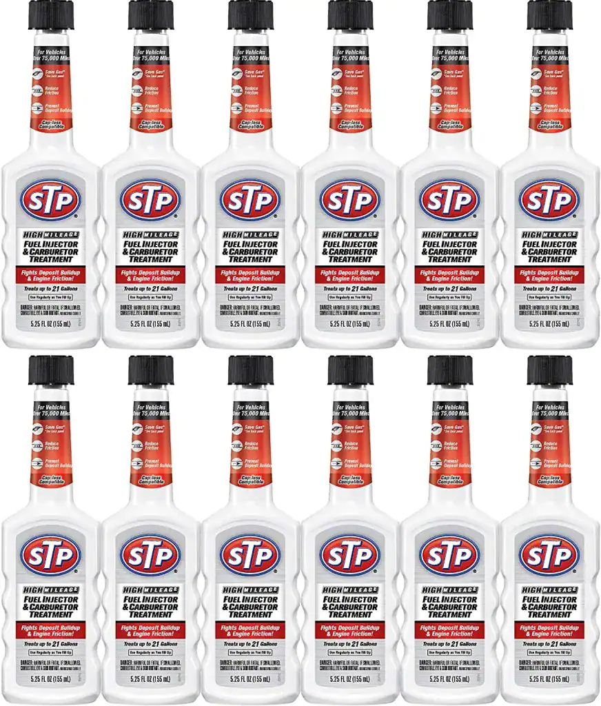 STP Fuel Injector & Carburetor Cleaner Lubricant for Upper Cylinder 5.25oz (12 Pack)