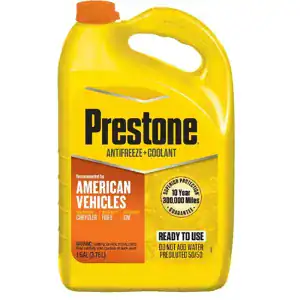 Prestone AF6700 MAX Antifreeze and Coolant OAT Orange 50/50 -1 Gallon