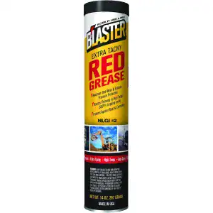 Blaster GR-14C-HTR Extra Tacky Red Grease – 14oz Cartridge – 10 Pack