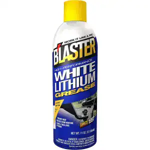 Blaster 16-LG High-Performance White Lithium Grease – Spray Lubricant – 11oz Can