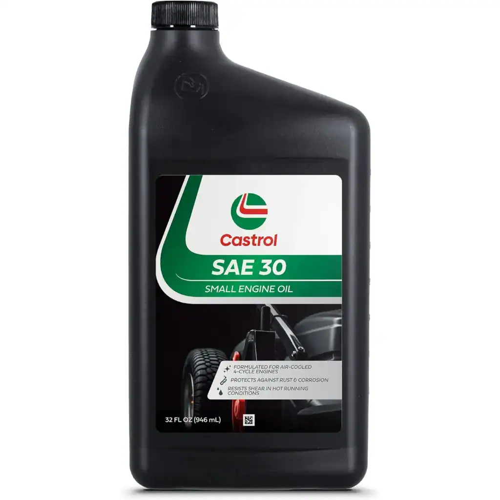 Castrol 215306 SAE 30 Small Engine Oil For 4-Cycle Engines – Quart