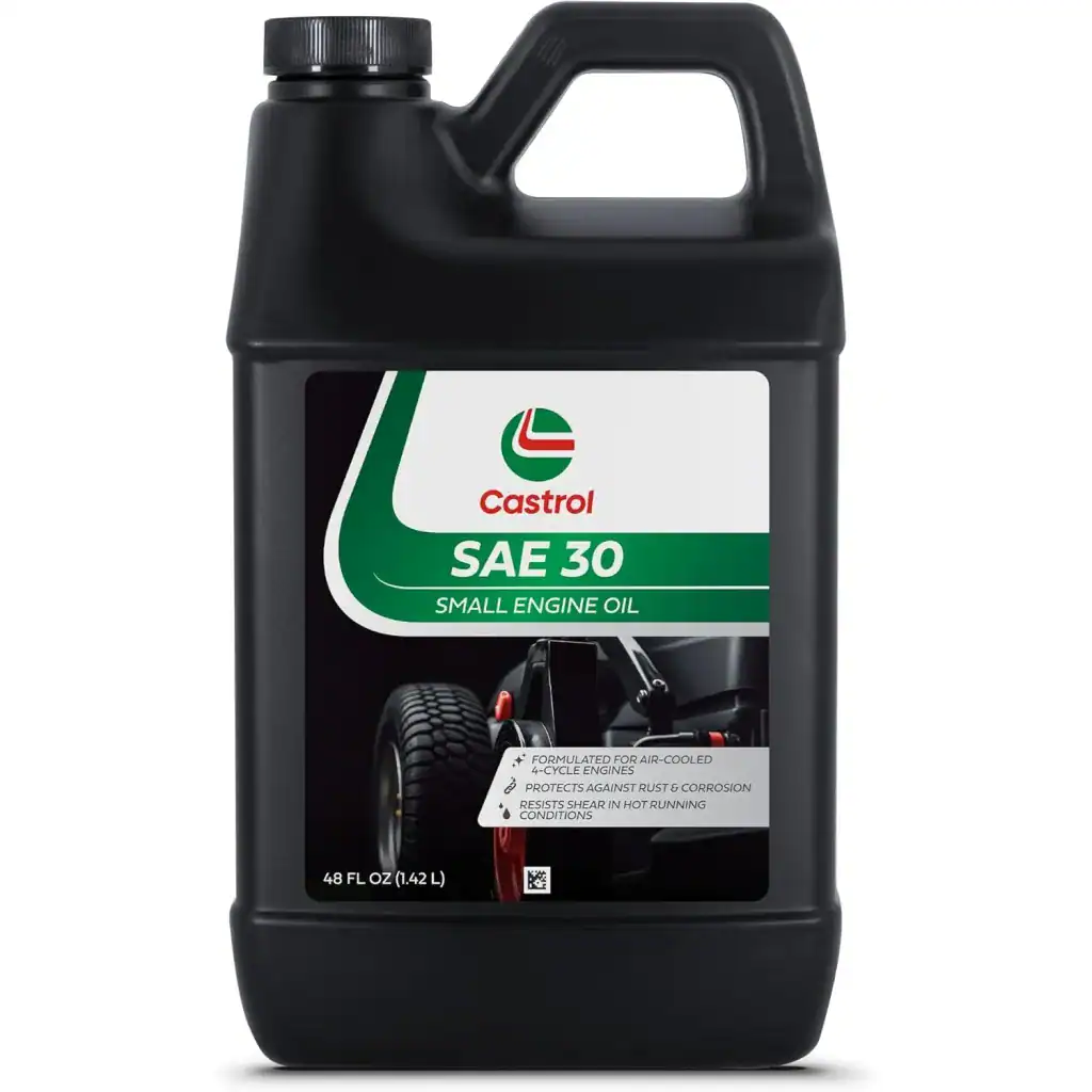 Castrol 215307 SAE 30 Small Engine Oil For 4-Cycle Engines – 48 fl oz Bottle
