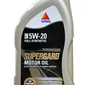 CITGO SUPERGARD Full Synthetic Motor Oil SAE 5W20 – 6 Quarts