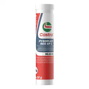 Castrol 15832E Pyroplex Red EP 2 Grease – 10×14 oz Tubes