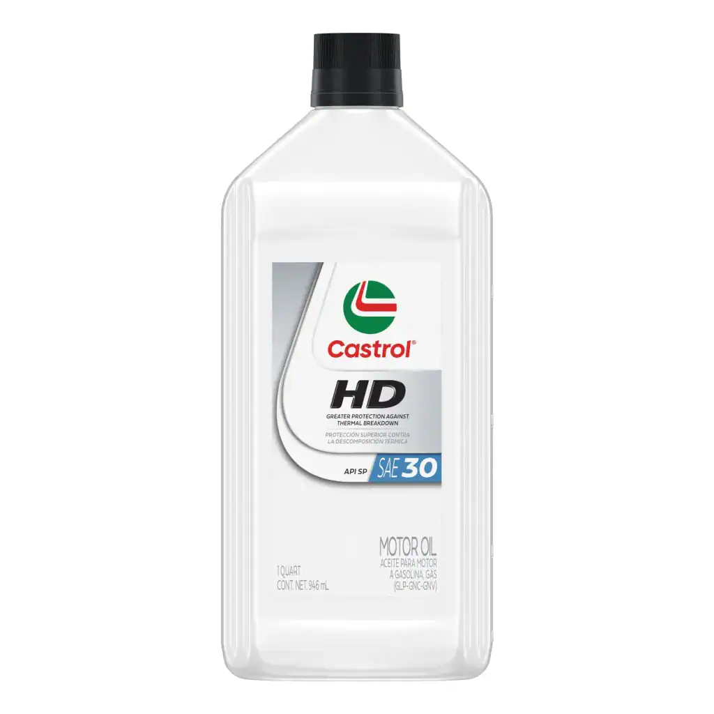 Castrol GTX 151B00 Motor Oil HD 30W - Quarts