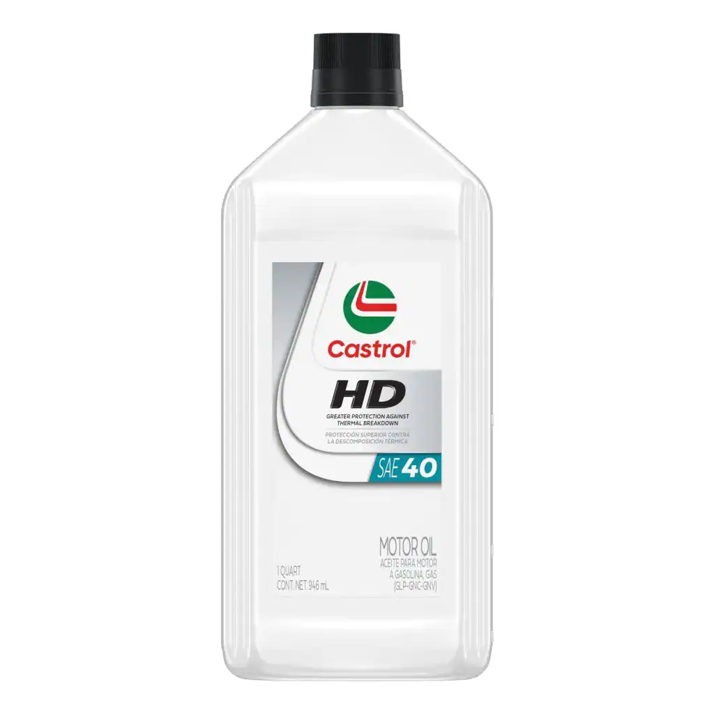 Castrol GTX 151B01 Motor Oil HD 40W - Quarts