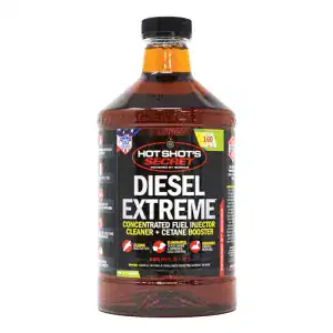 HOT SHOT’S SECRET Diesel Extreme Fuel Injector Cleaner & Cetane Booster – 64 oz