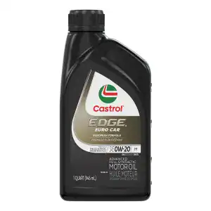 Castrol EDGE Euro Car 16107F Motor Oil 0W-20 – Quarts