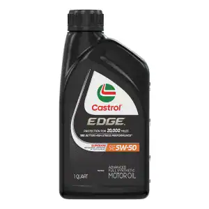 Castrol EDGE 15D3C2 Synthetic Motor Oil 5W-50 – Quarts