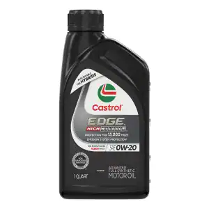 Castrol EDGE High Mileage 15D47C Motor Oil 0W-20 – Quarts