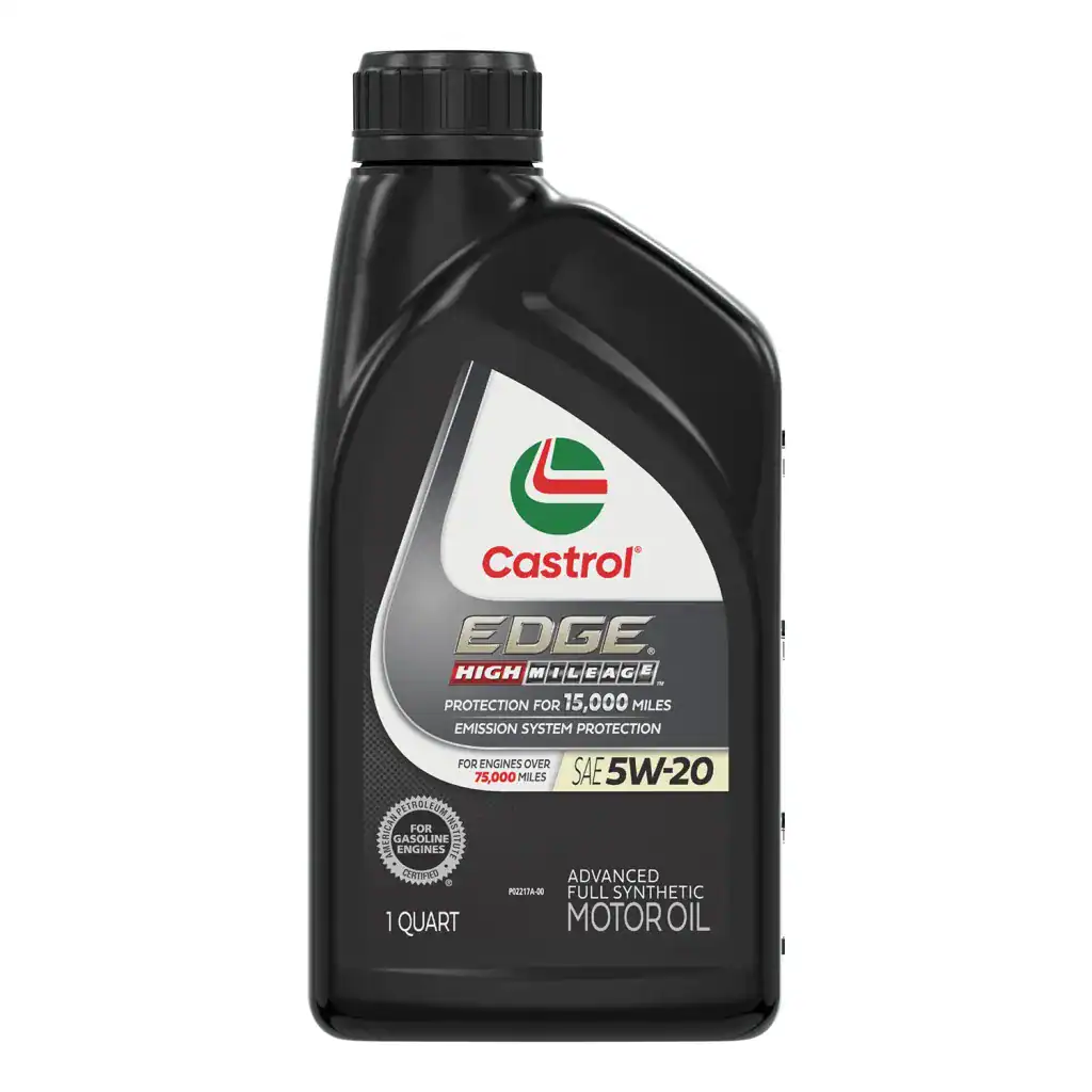 Castrol EDGE High Mileage 15D539 Motor Oil 5W-20 - Quarts