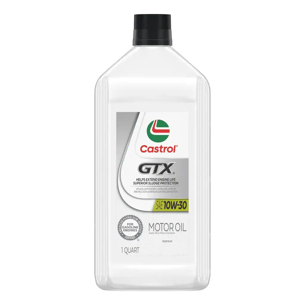 Castrol GTX 15B400 Conventional Motor Oil 10W-30 - Quarts