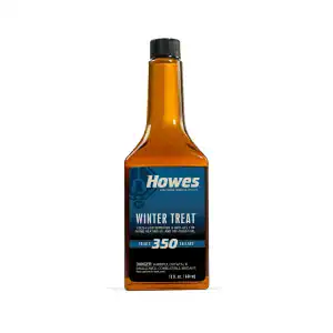 Howes 103074 Winter Treat – Cold Flow Improver & Anti-Gel -Treats 350 Gallons – 15 fl.oz