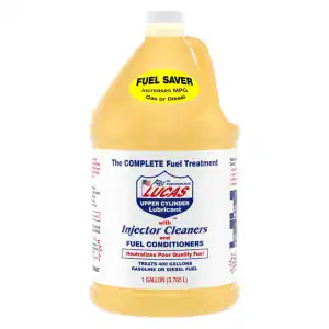 Lucas Oil 10013 Fuel Treatment Lubricant with Injector Cleaners Gallon – 1 Pack