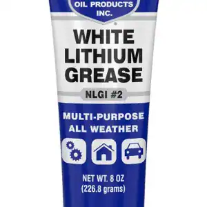 Lucas Oil 10533 White Lithium Grease 8oz -12 Pack