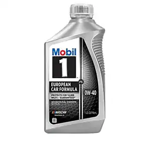 Mobil 1 Synthetic European Formula Motor Oil 0W-40 -Case (6 Liters)