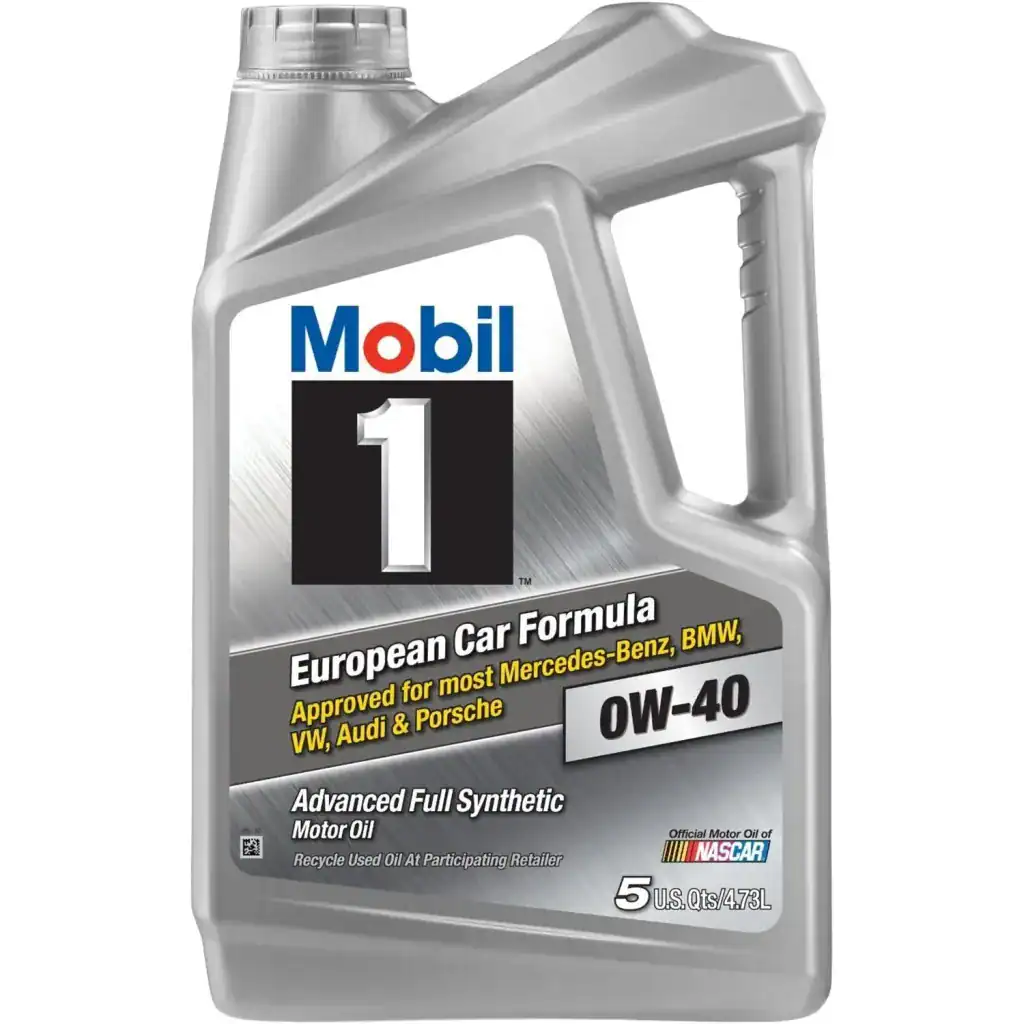 Mobil 1 120760 Advanced Full Synthetic Motor Oil - 0W-40 - 5 Quart Jugs