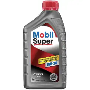 Mobil 124404 Super Premium Motor Oil 5W-30 – Case (6 Quarts)