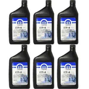 Mopar 68218057AC ATF+4 Automatic Transmission Fluid – 6 Quarts