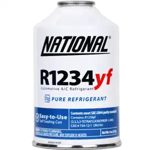 National R1234yf Automotive A/C Recharge Pure Refrigerant  – 8oz Can – 1 CAN