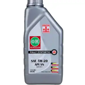 OK Petroleum Full Synthetic Engine Motor Oil 5W-20 – 12 Quarts