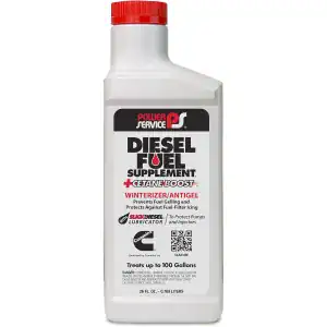 Power Service 1026-12 Diesel Fuel Supplement Anti-Gel – 26 Ounce