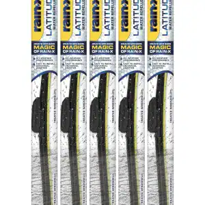 Rain-X Latitude 2-In-1 Water Repellent Wiper Blades – 28″ (Pack of 5)