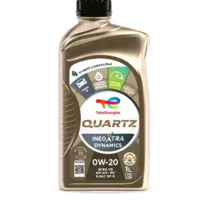 TotalEnergies QUARTZ INEO X DYN Motor Oil 0W-20 – 12 Quarts