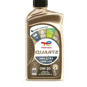 TotalEnergies QUARTZ INEO XLL Motor Oil 0W-20 – 12 Liters