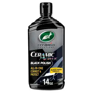 Turtle Wax 53448 Hybrid Solutions Ceramic Acrylic Black Polish