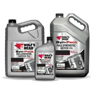 Wolf’s Head 836-95665-34 Synthetic Dexos Motor Oil 5W-30 – 5 Quart