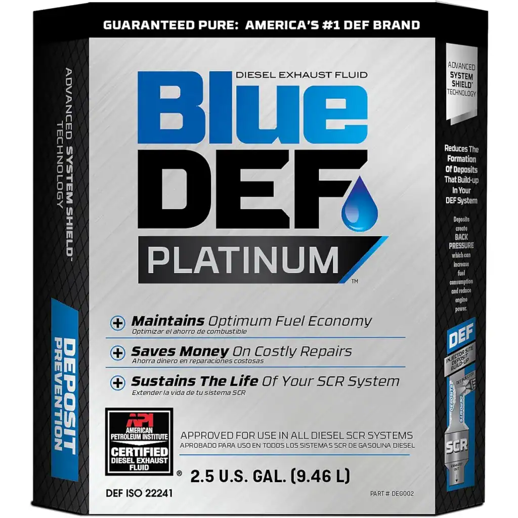 BlueDEF Peak Platinum Diesel Exhaust Fluid 2.5 Gallon