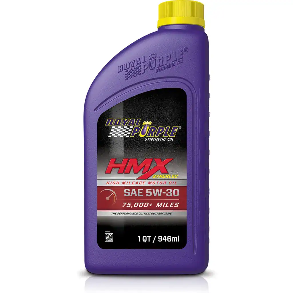 Royal Purple 11745 High Mileage HMX Synthetic 5W-30 Quarts