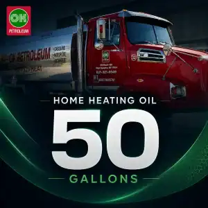 Home Heating Oil – 50 Gallons