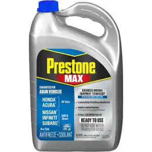 Prestone AF6310 MAX Asian Vehicles Blue Antifreeze and Coolant – Gallon