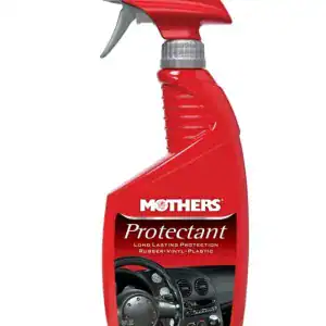 Mothers Rubber Vinyl Plastic Protectant 24 oz Spray Bottle